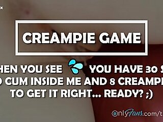Creampie Compilation GAME "_Cum Inside Me"_ tidbitxx