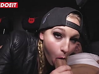 LETSDOEIT - #Scarlett Scott - Naughty German Babe Takes A Big Cock On The Van Fuck