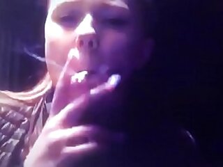 Swedish teen smokes &_ spits 54 times